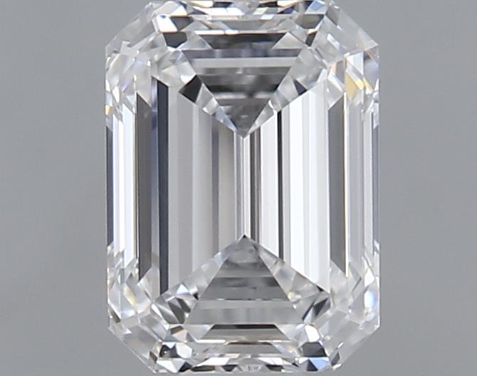 0.74ct Emerald D VVS2 Natural Diamond