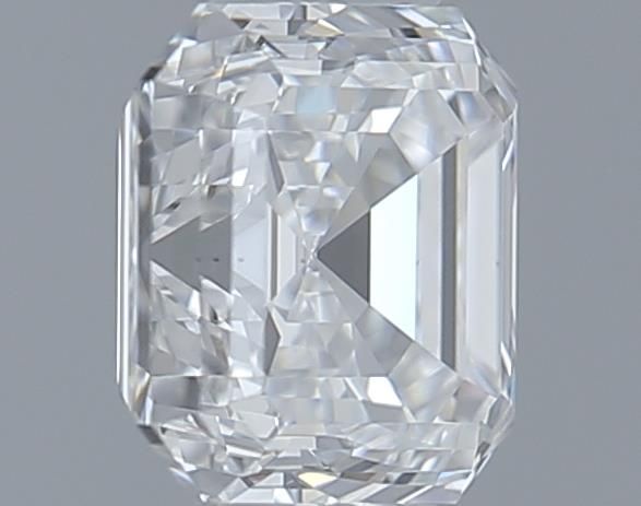 0.71ct Asscher D SI1 Natural Diamond