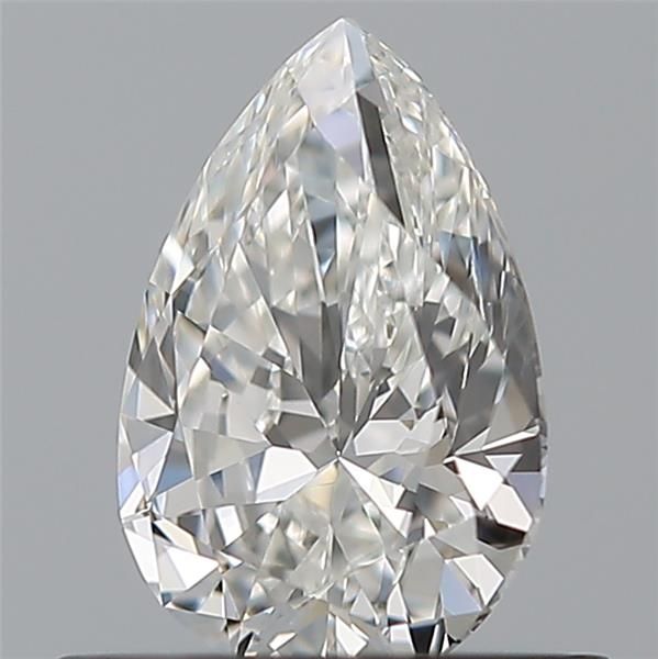 0.5ct Pear F IF Natural Diamond