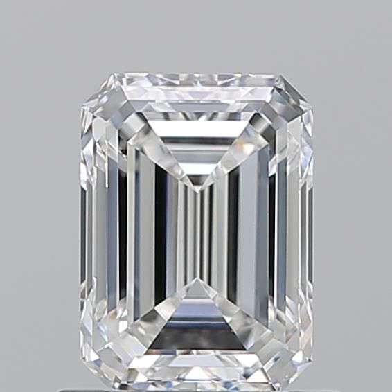 1.01ct Emerald F VVS1 Natural Diamond
