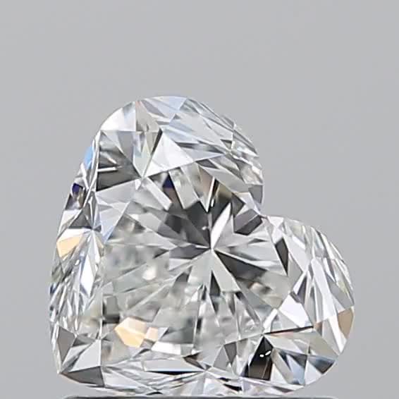 1.02ct Heart G VS2 Natural Diamond