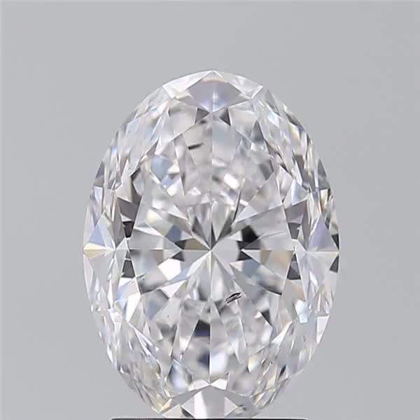2.2ct Oval D SI1 Natural Diamond