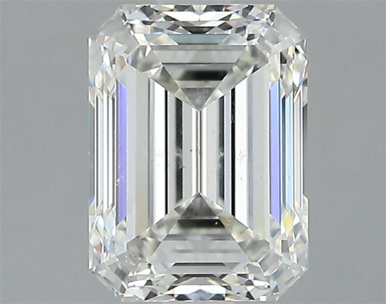 2.12ct Emerald H SI1 Natural Diamond