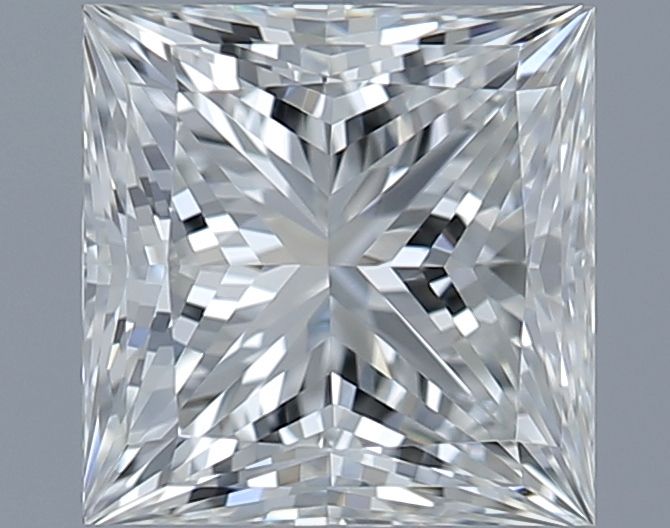 0.91ct Princess H VVS1 Natural Diamond