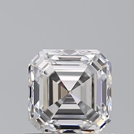 1.01ct Asscher H VVS1 Natural Diamond
