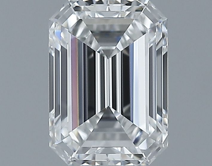 1.01ct Emerald F IF Natural Diamond