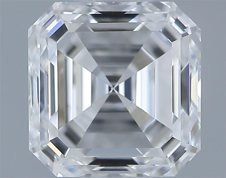 0.84ct Asscher F VS1 Natural Diamond