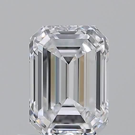 0.73ct Emerald D VVS1 Natural Diamond