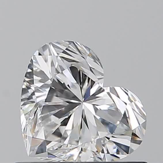 0.72ct Heart E VVS2 Natural Diamond