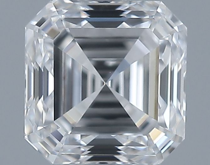 0.7ct Asscher E VVS2 Natural Diamond