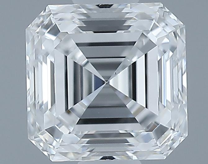0.76ct Asscher F VS1 Natural Diamond