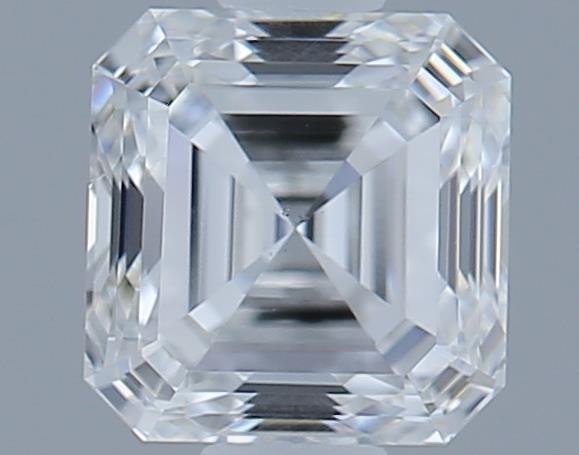 0.64ct Asscher E VS2 Natural Diamond