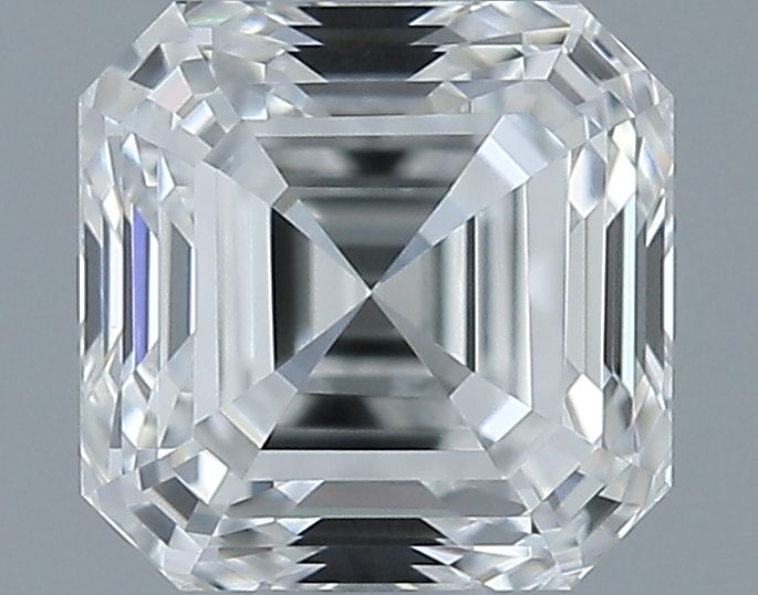0.7ct Asscher F VS1 Natural Diamond