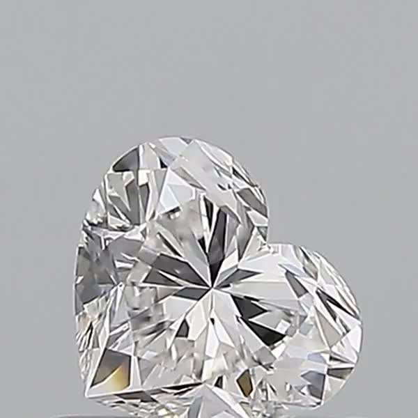0.51ct Heart E IF Natural Diamond
