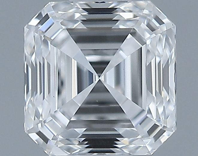 0.61ct Asscher E VS1 Natural Diamond