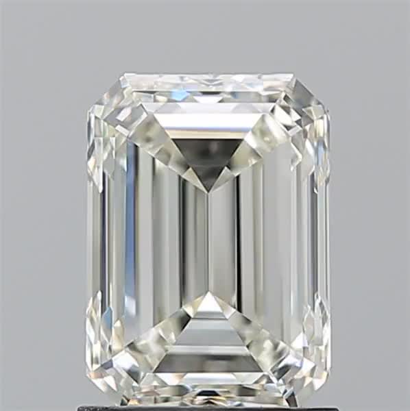 1.7ct Emerald K VS1 Natural Diamond