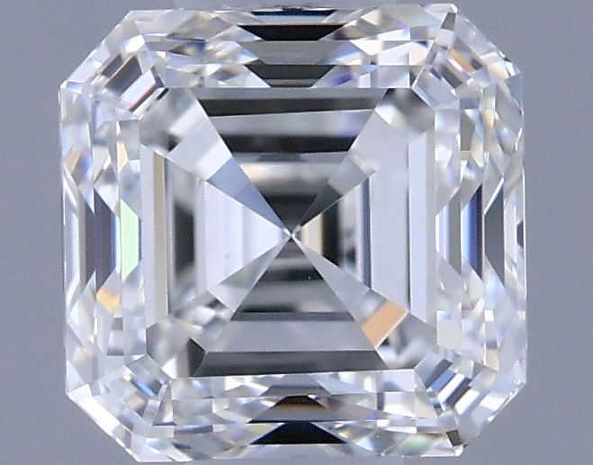 0.7ct Asscher E VVS2 Natural Diamond