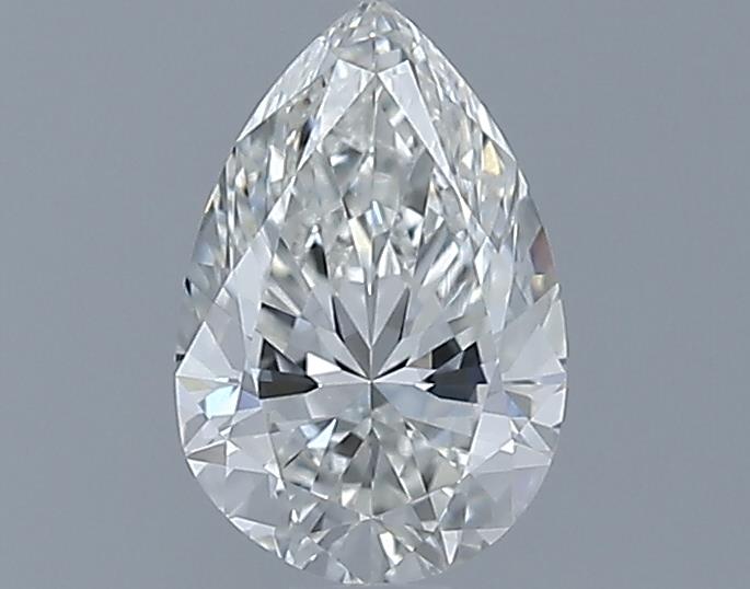 0.7ct Pear H VVS2 Natural Diamond
