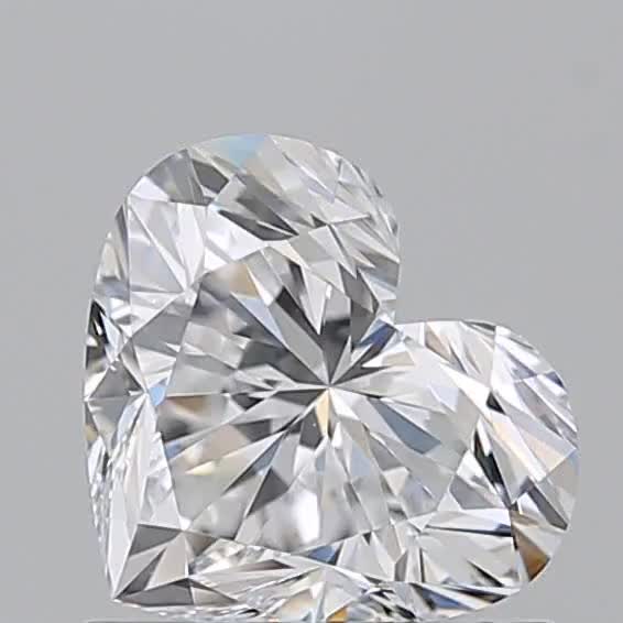 1.03ct Heart D VS1 Natural Diamond