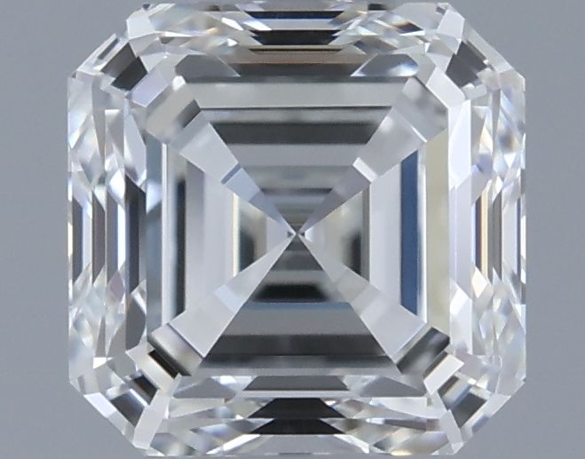 0.71ct Asscher G VVS2 Natural Diamond