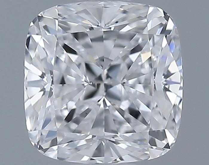 0.71ct Cushion D SI1 Natural Diamond