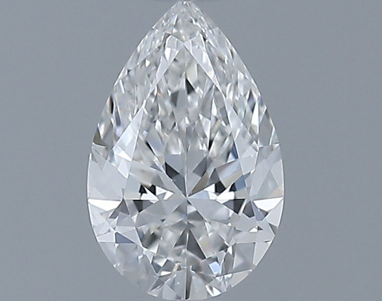 0.66ct Pear F VS2 Natural Diamond