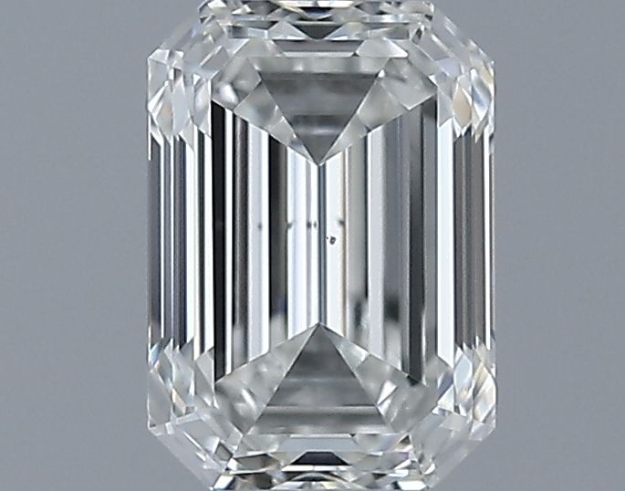 0.7ct Emerald I SI1 Natural Diamond