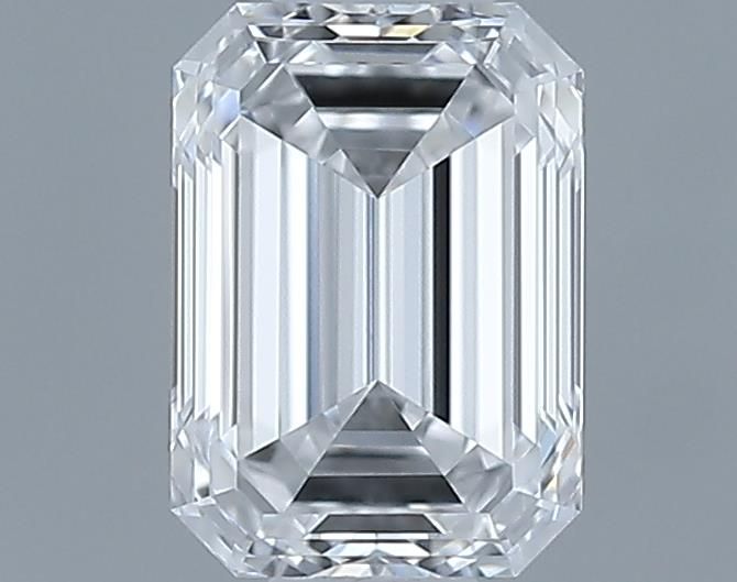 0.61ct Emerald D VVS2 Natural Diamond