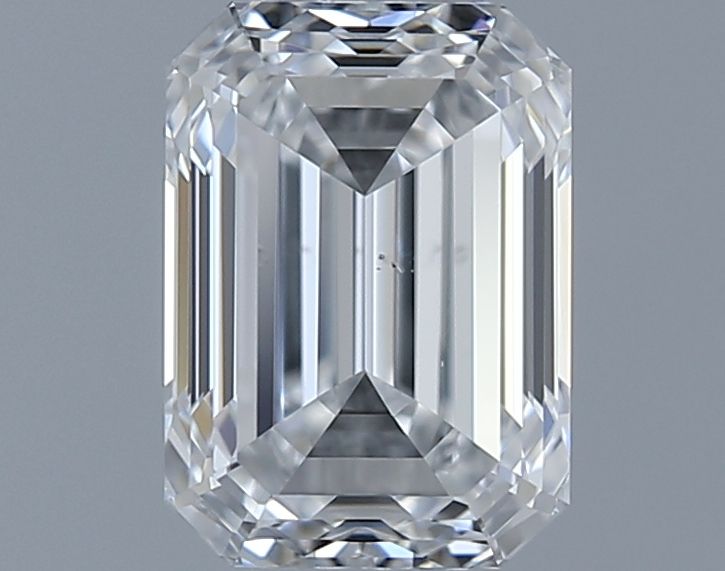 0.8ct Emerald E SI1 Natural Diamond