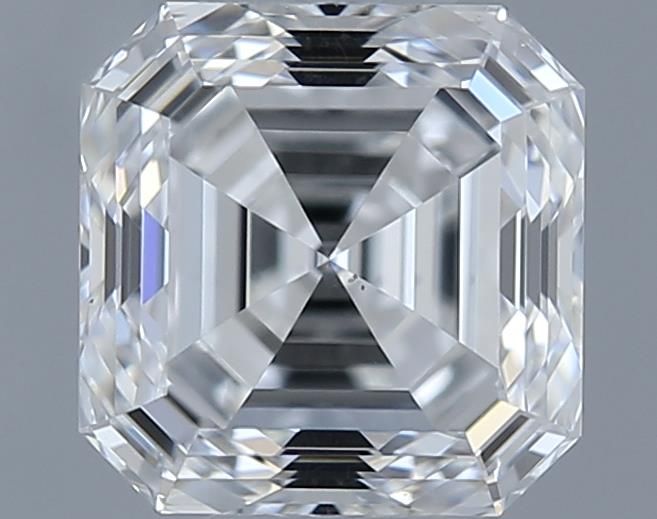 0.72ct Asscher E VS2 Natural Diamond