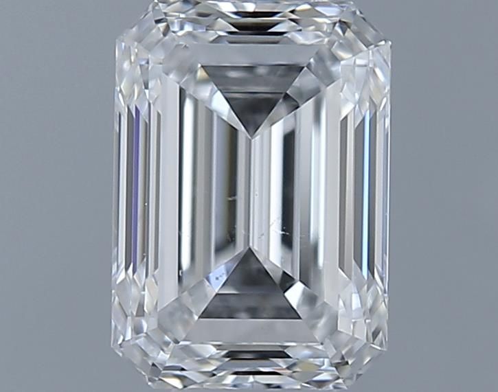 0.7ct Emerald E SI1 Natural Diamond