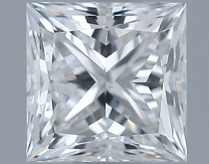 0.81ct Princess H VS2 Natural Diamond