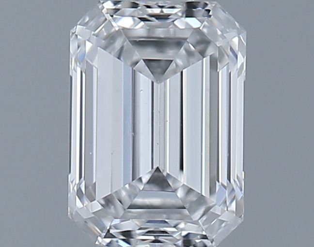 0.7ct Emerald D VS2 Natural Diamond