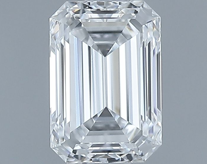 0.7ct Emerald D VVS1 Natural Diamond