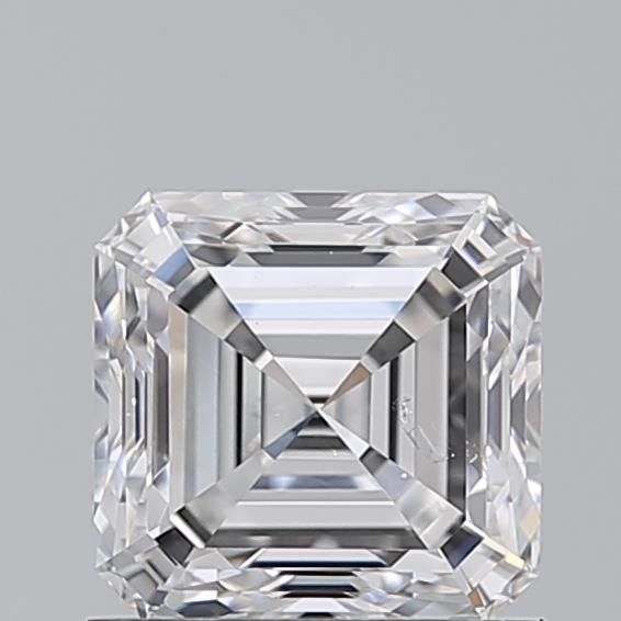 1.09ct Asscher D SI2 Natural Diamond