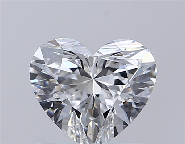 0.76ct Heart E VS2 Natural Diamond