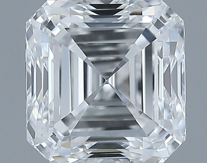 1ct Asscher E VS1 Natural Diamond