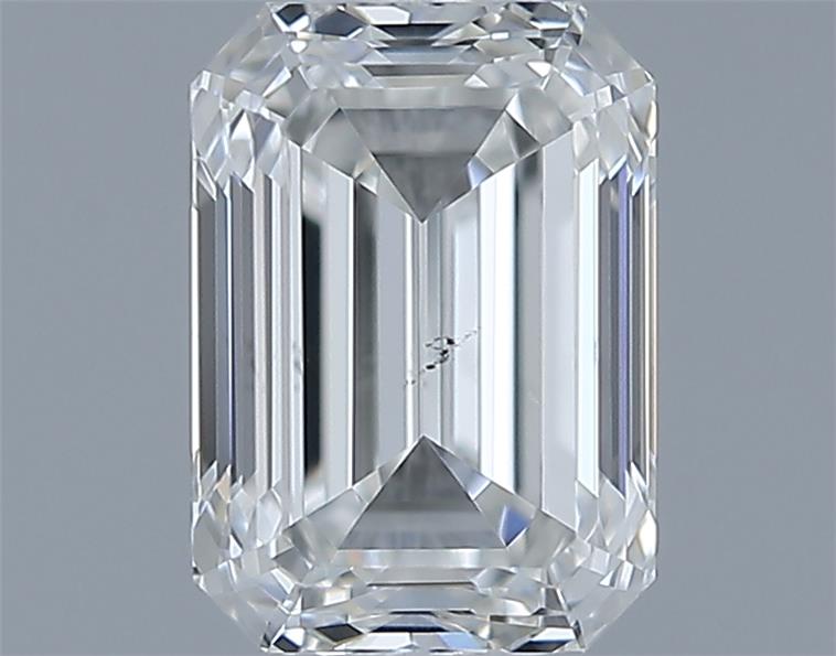 0.81ct Emerald H SI1 Natural Diamond