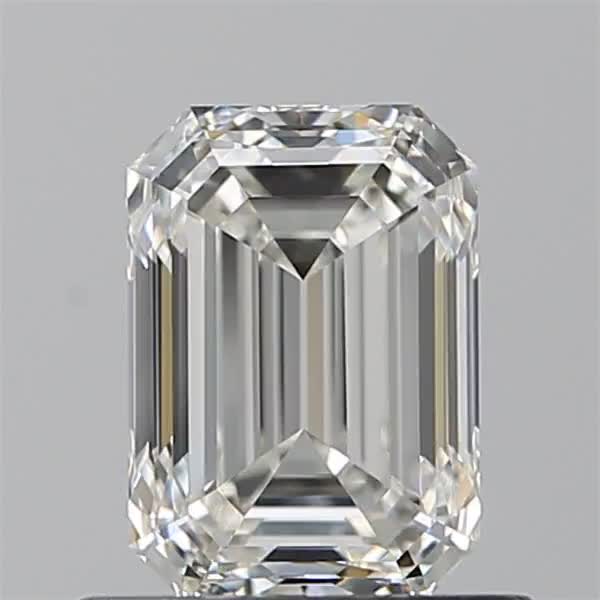 0.9ct Emerald H VVS1 Natural Diamond
