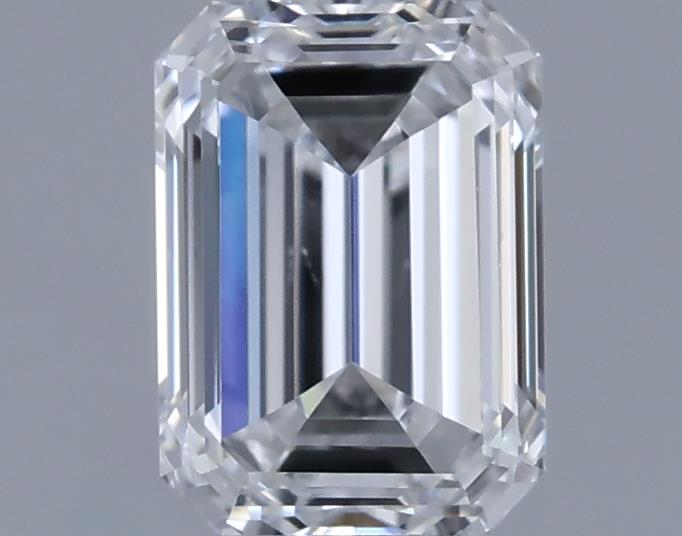 0.56ct Emerald D SI1 Natural Diamond