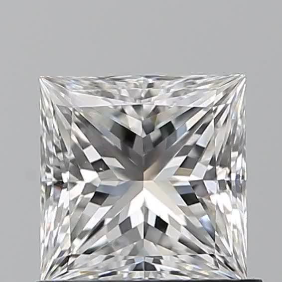 0.9ct Princess G VS2 Natural Diamond