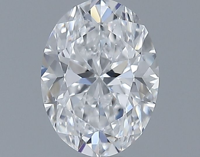 0.71ct Oval D VVS2 Natural Diamond