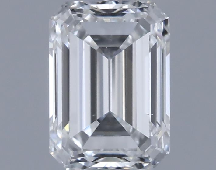 0.61ct Emerald E VS2 Natural Diamond