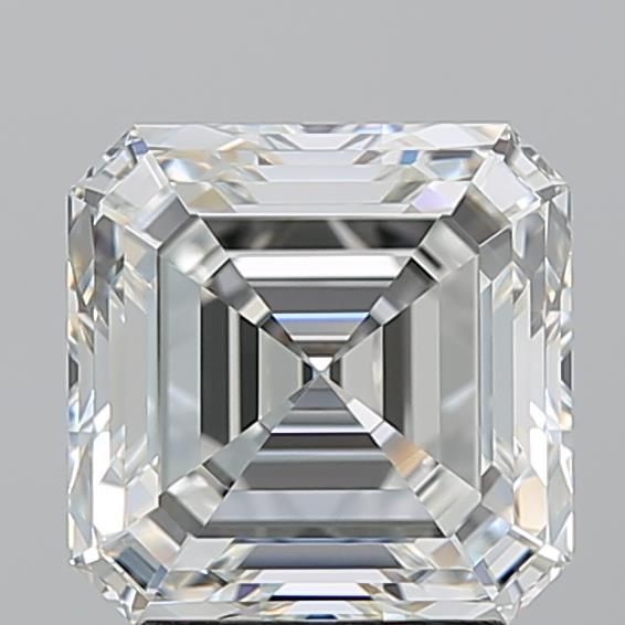 3.05ct Asscher H VVS2 Natural Diamond