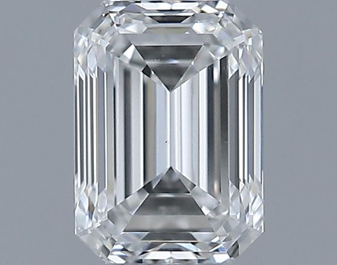 0.62ct Emerald F VS1 Natural Diamond