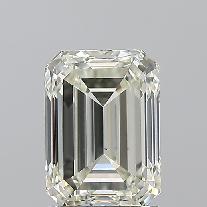 1.7ct Emerald L VS2 Natural Diamond