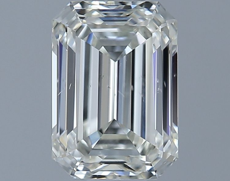 0.9ct Emerald K SI1 Natural Diamond