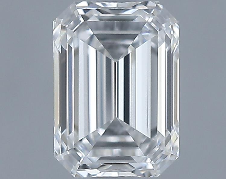 0.71ct Emerald F VVS2 Natural Diamond