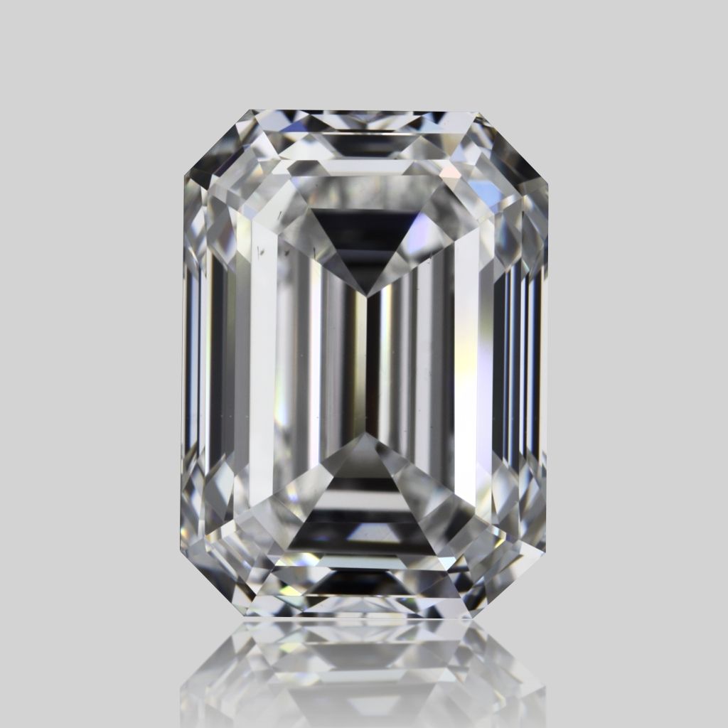 2.02ct Emerald F VS2 Natural Diamond