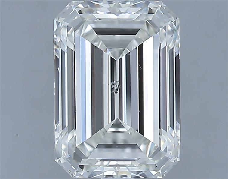 2.77ct Emerald J SI1 Natural Diamond